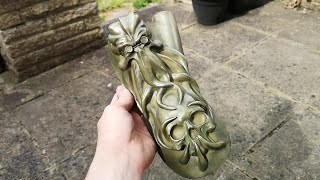 Making Steampunk Cthulhu Cultist Armour Part 1 - Cold Casting