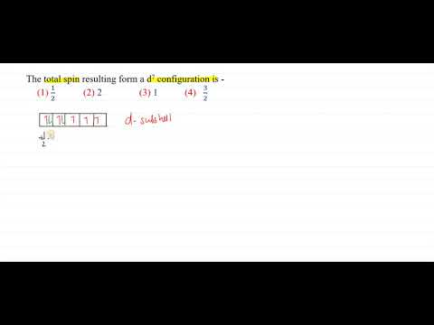 How do you calculate total spin?