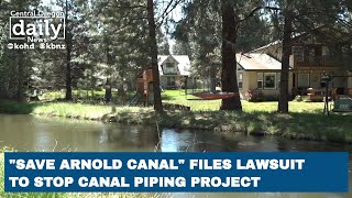 ‘Save Arnold Canal’ files lawsuit to stop canal piping project