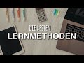 DIE BESTEN LERNMETHODEN (wissenschaftlich bewiesen🤓) | Back To School Tipps 2021 | LaraEmily