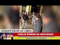 Carlos Romero es abucheado y empujado en aeropuerto de Cbba