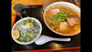 麺小町　【釜揚げしらす丼\u0026ラーメン】