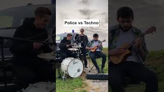 Police vs Techno