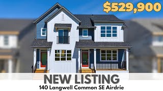 Charming 3-Bedroom Semi-Detached Home with Scenic Views \u0026 Prime Location | Lanark Landing, Airdrie