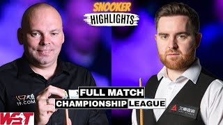 Jak Jones vs Stuart Bingham Full Match Highlights | Championship League Snooker 2025 - Group 4 SF 🏆