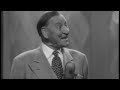 Groucho disturbed by crazy eyed guest - Rare clip from You Bet Your Life (May 12, 1955)