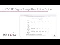 Digital Image Resolution Guide for Zenfolio Users