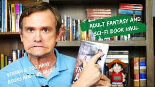 My First Book Haul! || Adult Fantasy and Sci-fi