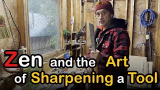 Zen and the Art of Sharpening a Tool #woodworking #survival