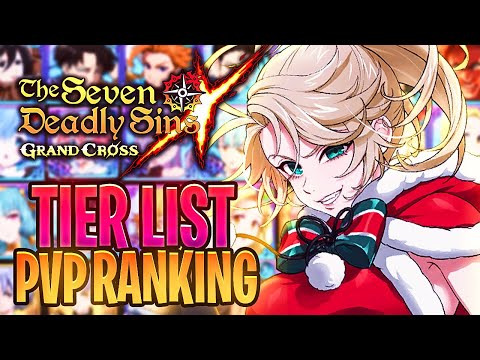 *UPDATED* Ranking ALL Characters PVP CONTENT In Grand Cross! January 2024 Tier List (7DSGC)