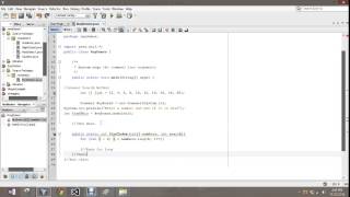 Linear Search Java