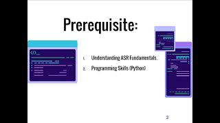 Introduction to ASR (Automatic Speech Recognition)
