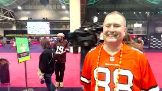 This superfan of the Denver Broncos only goes to the NFL Fan Experience