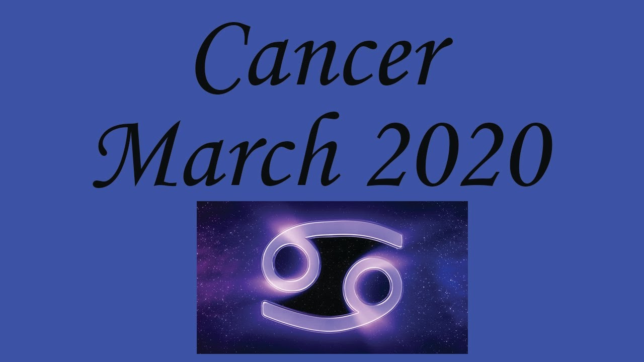 Cancer March 2020 - YouTube