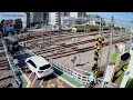 【2022 07 23 8 10〜20 00 archive】西武線ライブカメラ　西武鉄道西武池袋線保谷駅付近の踏切ライブ配信　アーカイブ