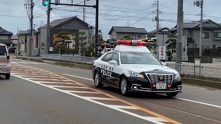 新潟県警察　燕2   緊急走行