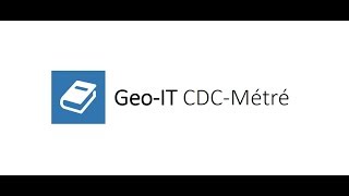 Geo-IT CDC-Métré