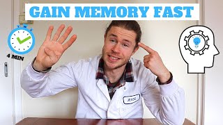 Boost Your Memory in Under 4 Minutes | How To Improve Your Memory Right Now!