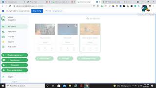 Google meet using CLASSROOMSCREEN