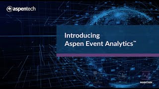 Introducing Aspen Event Analytics™