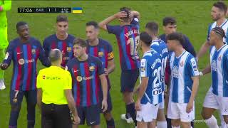 Barcelona draws with Espanyol, 1-1 [FULL REACTION] | ESPN FC