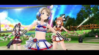 [LLSIFAS] Oh, Love \u0026 Peace! MV: Second Years (Initial SRs)