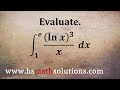 Definite Integral with Change of Variables, U-Substitution (Example)