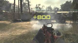 MW3 Semtex hits Bouncing Betty Multi-kill!