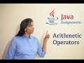 Basic Java Assignments 03 - Arithmetic Operators