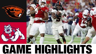 Oregon State vs Fresno State | 2022 College Football Highlights