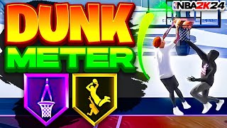 THE POWER OF THE DUNK METER IN NBA 2K24!