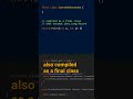 What is a final class? - Cracking the Java Coding Interview