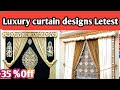 luxury curtains/Driwng Room/Tvlounch/bed rooms/Normal price stuff velvit +organza+carving pelmit