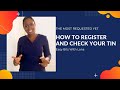 How To Check Your TIN (Tax Identification Number)in Nigeria