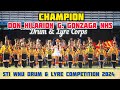 CHAMPION- DON HILARION G. GONZAGA MEMORIAL HIGH SCHOOL DRUM & LYRE CORPS. | STI WNU DRUM & LYRE COMP