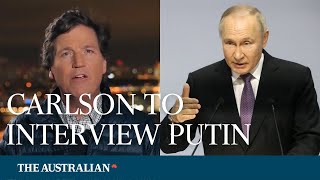 Kremlin confirms Tucker Carlson will interview Vladimir Putin (Watch)