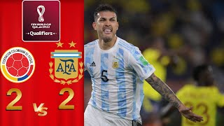 Leandro Paredes amazing solo goal • Colombia 2 V Argentina 2 [World Cup Qatar 2022 Qualifiers]