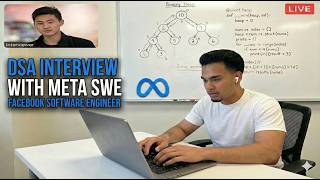 Mock DSA Interview With Meta SWE @jamesperaltaSWE - Medium Difficulty - Solid/Strong Hire