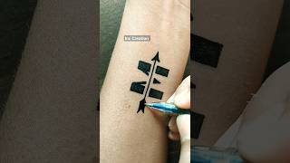 DIY | letter M tattoo ideas......... #art #easytattoo #diytattoo #drawing #bodyart #temporarytattoo