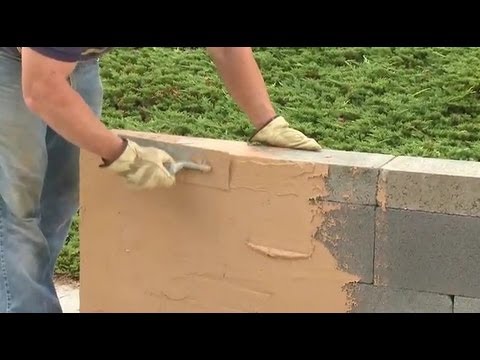 How to Build a Block Wall Without Mortar How to Build a Block Wall Without Mortar