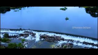 Sellipet bed dam drone view