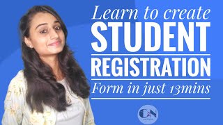 Learn how to create Registration form in just 13mins|| Html Tutorial|| Code With Neha