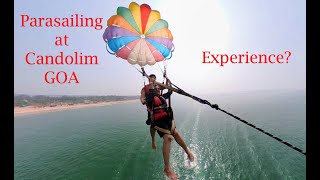 Parasailing at Candolim Beach Goa | Travel with 3xo