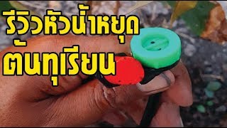 รีวิวหัวน้ำหยดต้นทุเรียน