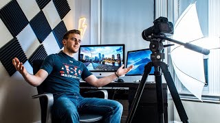 How to Build a Home YouTube Studio | LESS THAN $100