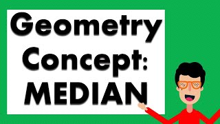 MATH| GEOMETRY: CONCEPT OF MEDIAN and CENTROID EXPLAINED + Example Solved