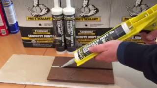 Titebond Concrete Joint Sealant - Savaime Išsiliejantis Polimerinis Hermetikas Betoninėms Grindims