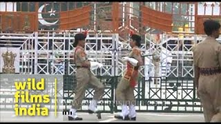 India-Pakistan Wagah border and amusing display of one-upmanship!