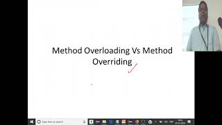 Java #10 Constructor calls , Method Overloading, Method overriding, Final and Super Keyword