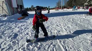 Turns On The Bunny Hill At Ski Martock